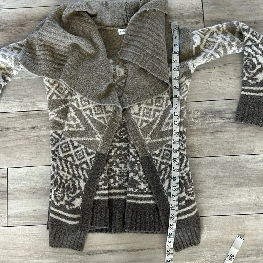 Abercrombie open front knit sweater cardigan size XS